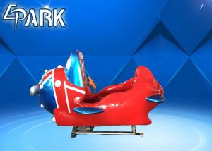 British Style Plane Arcade Kids Coin Operated Game Machine Front And Rear Bevel 12°