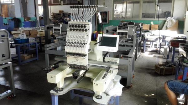 Cheap Computer Control Single Head Embroidery Machine With Flat And Garments Function for sale