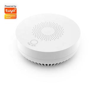 Best Plastic Cover Smart Alarm Smoke Zigbee Detector Tuya App Control Household Sensor wholesale