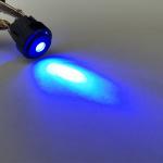 Illumination Tactile Switch, Led Dustproof Push Button Switch With Bezel,Lighted