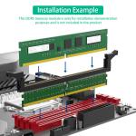 DDR5 U-DIMM 288Pin Adapter DDR5 Memory Test Memory Protection Card with Short