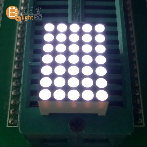 Cheap OEM ODM Compatibility 5x7 Dot Matrix LED Display with Wide Viewing Angle for sale