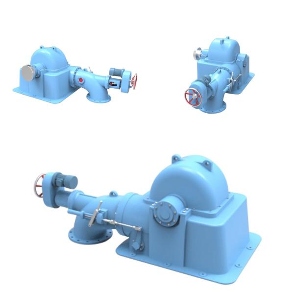Cheap Vertical / Horizontal Installation Method 500kW Turgo Turbine Hydro Generator With AVR Customized for sale