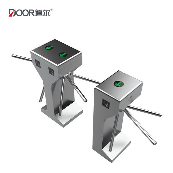 Cheap 550mm Width 1s SUS304 Access Control Tripod Turnstiles for sale