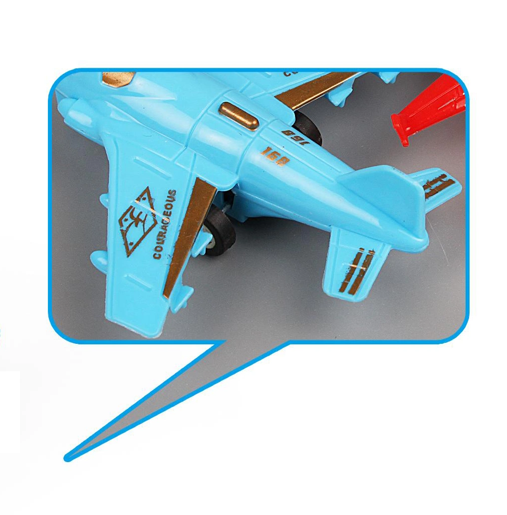 Return Force Small Plane Children&prime;s Model Plane Fall Prevention Toy Friction Car Inertia Toy Boy&prime;s Favorite Toy