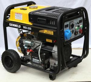China WSI-200 200A Portable Welder Generator / Gasoline Inverter Arc Welding Machine on sale