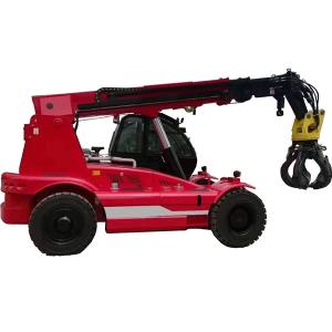 Best 10ton Telescopic Crane Loader Mini Front Wheel Drive Low Noise wholesale