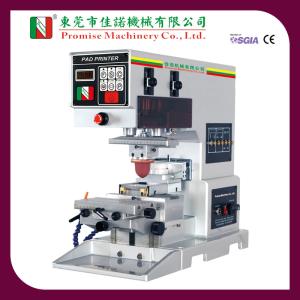 China Desktop One Color Closed Ink Cup Pad Printing Machine on sale