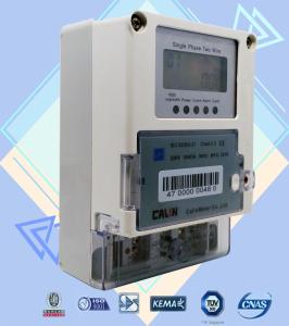 China Commercial Single Phase Power Meter Multi - Function Smart Electric Meters on sale