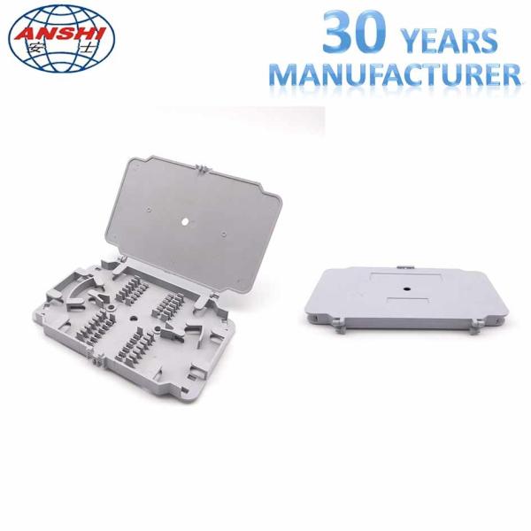 Cheap 12 Cores ABS Plastic Splice Tray ODF Optical Distribution Frame For Distribution Box for sale