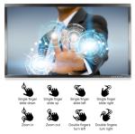 75 inch Support Prototype LCD Display Interactive Touch Screen Panel