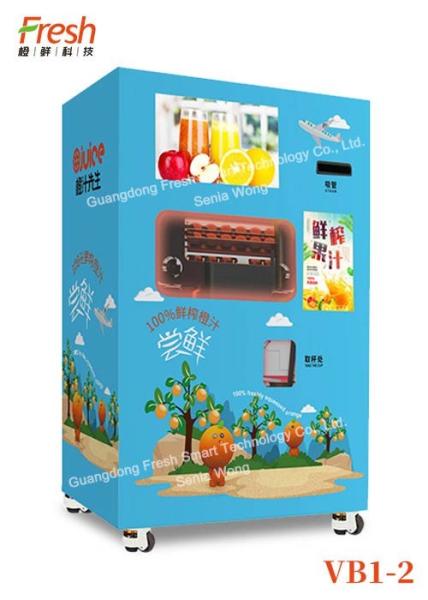 Cheap mini vending machine orange juice maker fresh orange juice vending machines for hot sale with automatic cleaning system for sale