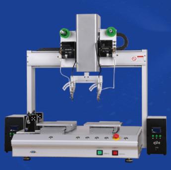 Cheap XHL-H8331S Desktop Double Station Double Head Automatic Soldering Machine for sale