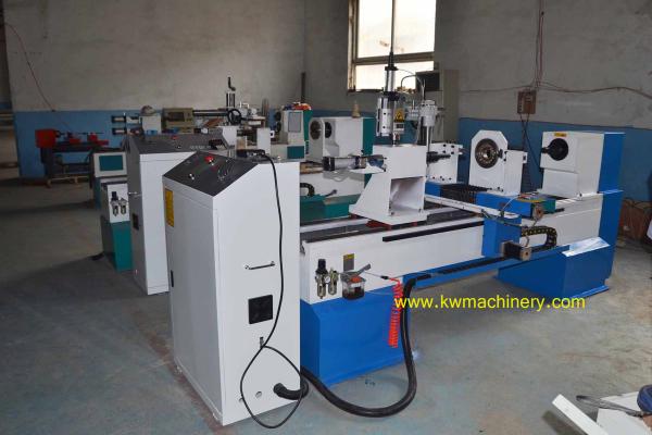 Cheap CNC wood turning machine DSP control easy to use CNC wood Lathe for sale