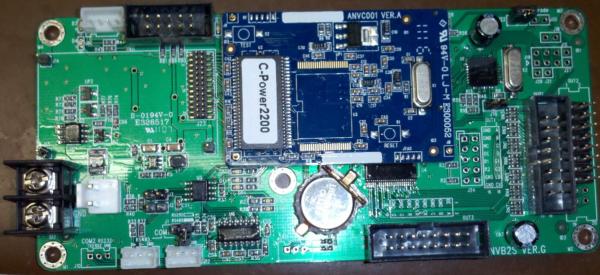 Cheap Single , Tri Color Electronic RGB Led Control Card For Scrolling LED Sign for sale