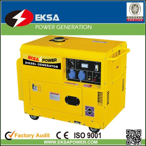 Cheap MIN portable EPD5000S silent diesel generator with canopy 5kva in  EP186 engine with ATS, OHV, dual voltage functions for sale
