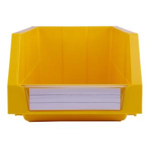 PP Stackable Display Bin for Efficiently Storing and Displaying Parts on Shelf