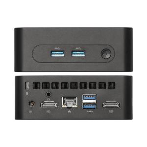 China Intel DDR4 Mini Portable PC With WiFi Cooling Fan Dual HD Supports 4K Display on sale