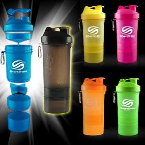 Best 3-in-1 supplement protein shaker/shaker bottle with the pill container/smart shaker wholesale