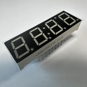 Best 0.39&quot; 4 Digit 7 Segment Yellow Common Cathode for Temperature Humidity Indicator wholesale