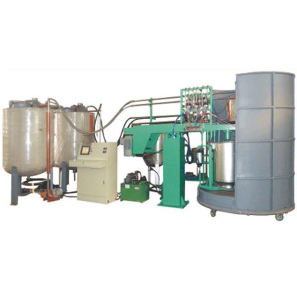 Cheap Semi Automatic Batch Foaming Machine , Polyurethane Sponge Mattress Foaming Machine for sale