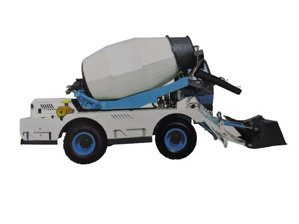 Cheap Mobile Self Loading Concrete Mixer Machine Articulated Steering CMT1200 for sale