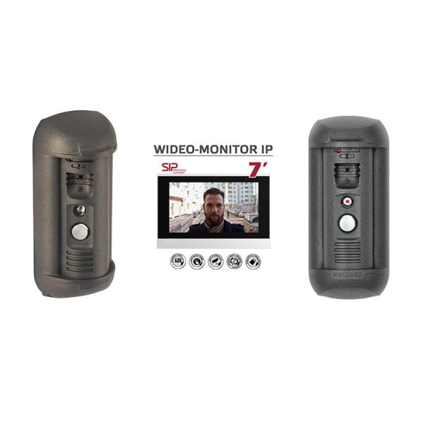 Cheap Free Software Vandalproof  PoE  25 Fps SIP Video Intercom for sale