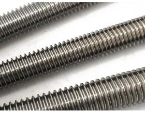 China High Tensile Fine Pitch Threaded Rod Studs , Long Galvanized Threaded Rod 1m-3m on sale