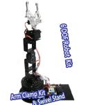 180 Degrees 6 DOF Servo robot Arm Mount Kit For Arduino Compatible