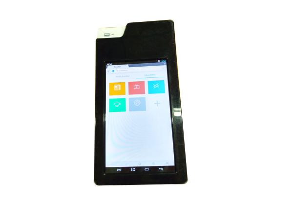 Cheap 7"  Smart Touch Screen Kiosk , Card Reader And Camera For Payment for sale