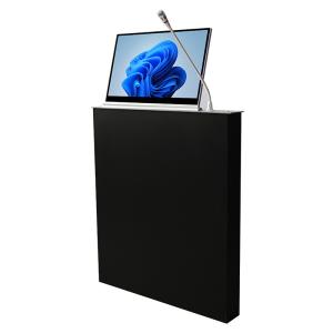 Intelligent Control System Monitor Lift For Asynchronous Lifting And Lowering Of LCD Screen And Microphone
