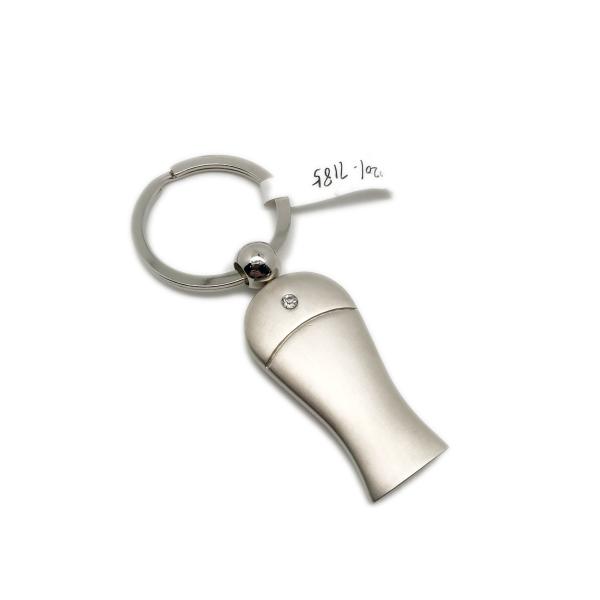 Cheap Customizable Bulk Keychains in Siliver with OEM/ODM Available for sale
