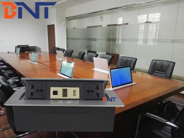 Cheap available replace module design  used in conference room desktop hidden pop up socket for sale