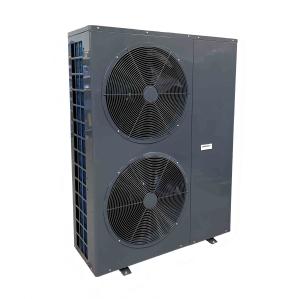 Inveter Air Source Heat Pump For Swimming Pool Grey Color Galvanized Sheet Plate