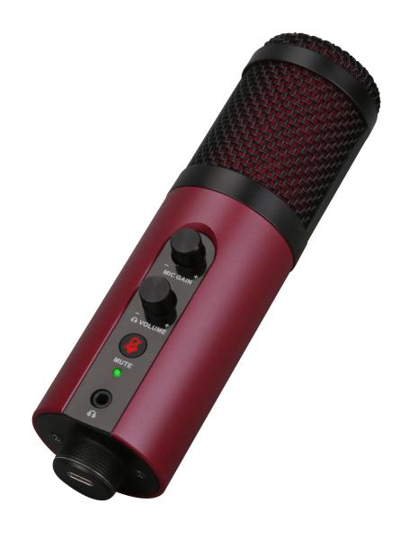 Cheap OEM Desktop USB Recording Microphone For Youtube Vlogging High SPLs for sale