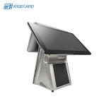Wireless Desktop Dual Touch Screen POS Machine RK3399 Processor Wins / Android
