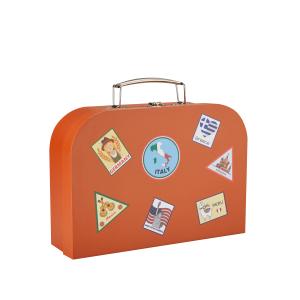 Best Customization Mini Cardboard Suitcase Cardboard Briefcase Box With Handle wholesale