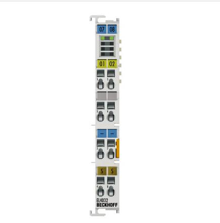Beckhoff EL4032 EtherCAT Terminal, 2-Channel Analog Output, Voltage, ±10 V, 12