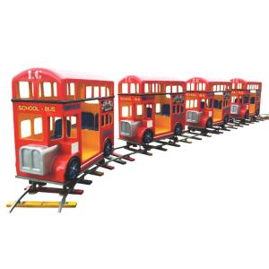 Best Amusement equipment indoor small train square track small train luxury train Children's  track small train wholesale