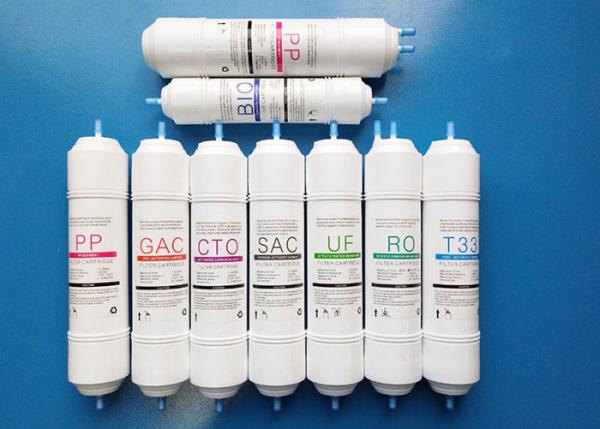 Cheap White Water Dispenser Filter Cartridge 4 Stage Compsite Combined Filtration System for sale