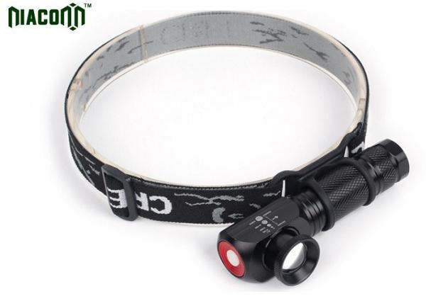 Cheap Rechargeable Military Led Flashlight With 90 Degree Angle Magnetic Base for sale