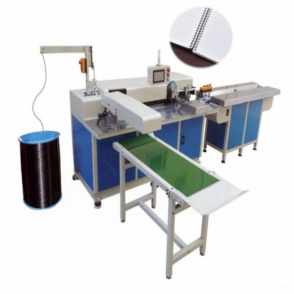 Cheap Metal Single Coil Notebook Punching Machine 500-800 Books/H Speed DWM-400 for sale