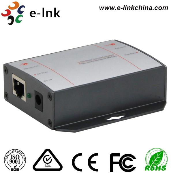 Cheap IEEE802.3af IEEE802.3at PoE Injector Adapter With DC Input 12V To 36V for sale