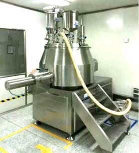 Cheap High Speed Mixing Tablet Granulation Machine Horizontal Cylinder Structure for sale