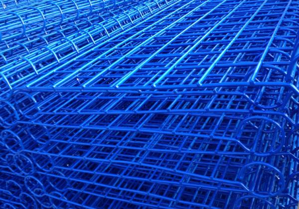 Cheap high-quality powder coated double loop wire mesh metal garden fence for sale