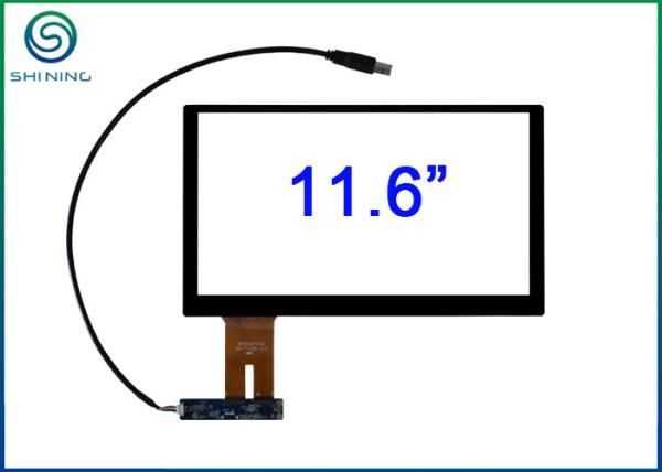 Cheap G + G Capacitive Touchscreen Panel For Testing Machines , 10 Touch Point for sale