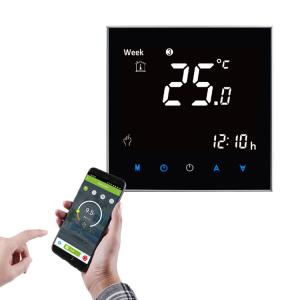 China Tuya App Voice Control Smart Wireless Thermostat Timer 3A Floor Heating Wifi Capable Thermostat on sale