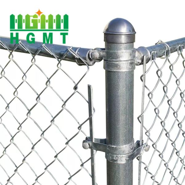 Cheap China Direct Hot Dipped Galvanized Chain Link Fence 8Ft Boundary Wall for sale