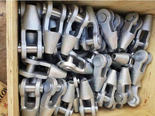 Cheap Casting Socket Open Wire Rope Spelter Socket Wedge Socket for sale