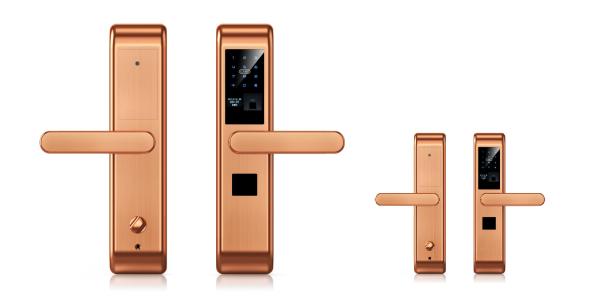 Cheap Mobile APP Control Security Fingerprint Lock With 100 Fingerprint Capacity for sale